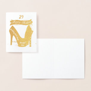 HAMByWG - Birthday Kaart voor nicht - High Heels