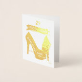 HAMByWG - Birthday Kaart voor nicht - High Heels (Voorkant)