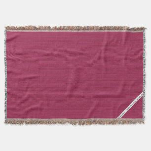 HAMbyWG - Blanket - Cherry Stripe Deken