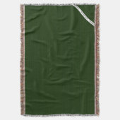 HAMbyWG - Blanket - Emerald Stripe Deken (Voorkant Verticaal)