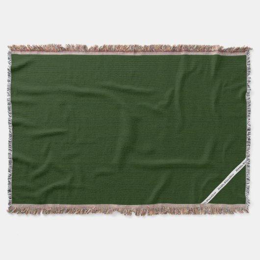 HAMbyWG - Blanket - Emerald Stripe Deken (Voorkant)