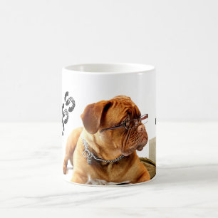 HAMbyWG - BOSS Coffee Mok - Bulldog met bril
