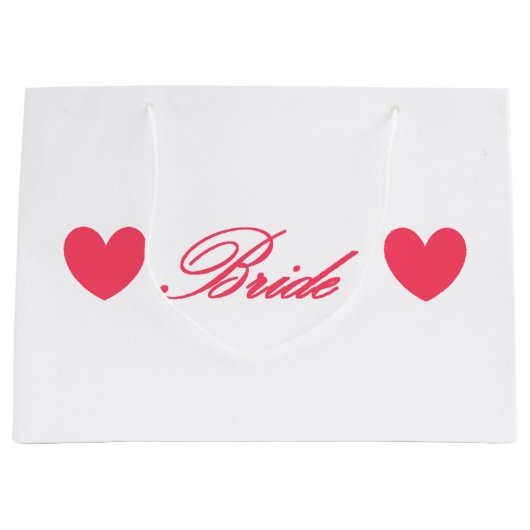 HAMbyWG - Bride Gift Bag Groot Cadeauzakje (Voorkant)