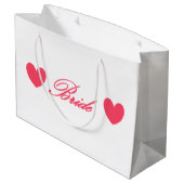 HAMbyWG - Bride Gift Bag Groot Cadeauzakje (Achterkant Gekanteld)