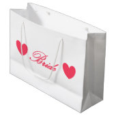 HAMbyWG - Bride Gift Bag Groot Cadeauzakje (Voorkant Gekanteld)