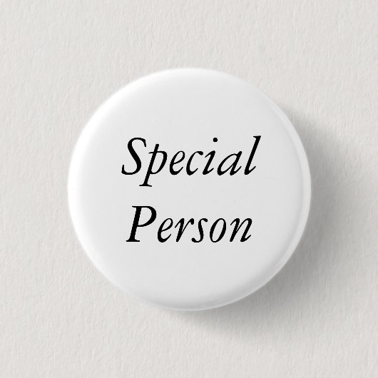HAMbyWG -Button - Speciale persoon Ronde Button 3,2 Cm (Voorkant)