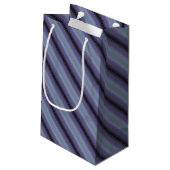 HAMbyWG-cadeautas - Lavendelgradiëntstreep Klein Cadeauzakje (Achterkant Gekanteld)