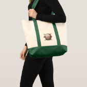 HAMbyWG - Canvas Canvas tas - Baseball & Bat (Voorkant (product))