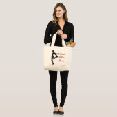 HAMbyWG - Canvas Canvas tas - Mannelijke danser (Voorkant (model))