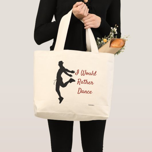 HAMbyWG - Canvas Canvas tas - Mannelijke danser (Voorkant (product))