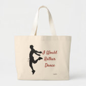 HAMbyWG - Canvas Canvas tas - Mannelijke danser (Voorkant)