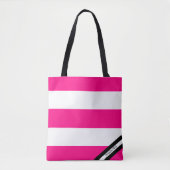 HAMbyWG - Canvas schoudertas - Geel en wit Tote Bag (Voorkant)