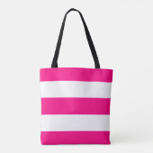 HAMbyWG - Canvas schoudertas - Geel en wit Tote Bag (Achterkant)