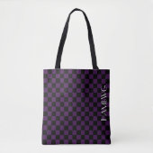 HAMbyWG - Canvas tas - Checker Design (Voorkant)