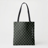 HAMbyWG - Canvas tas - Checker Design (Voorkant)