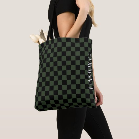 HAMbyWG - Canvas tas - Checker Design (Dichtbij)