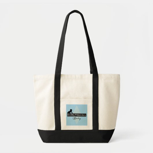 HAMbyWG - Canvas tas - HAMbWG Baby Crawler w Logo (Voorkant)