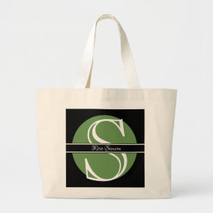 HAMbyWG - Canvas tas - Initiaal met naam