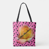 HAMbyWG - Canvas tas - Rockabilly Roos (Achterkant)