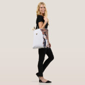 HAMbyWG - Canvas tas - Vrouw met vlinder (Op model)