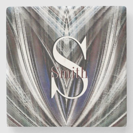 HAMbyWG Charcoal Spray Design Stenen Onderzetter (Voorkant)