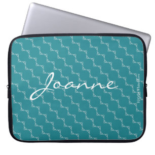 HAMbyWG - Cirkelpatroon in elke kleur Laptop Sleeve