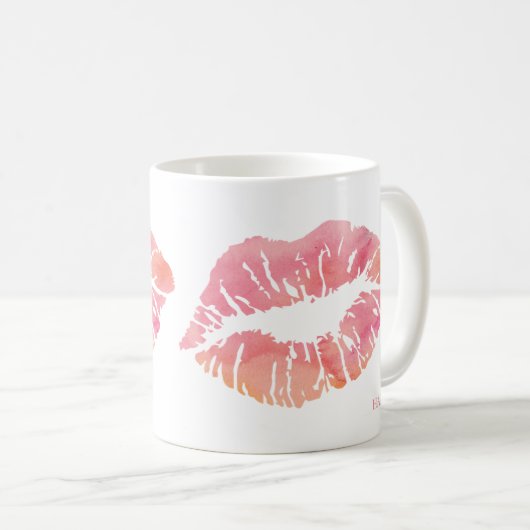 HAMbyWG - Coffee Mok - Lucious Lips (Voorkant rechts)