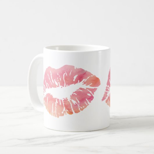 HAMbyWG - Coffee Mok - Lucious Lips (Voorkant links)