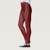 HAMbyWG - Compressie-Leggings - 2 Tone/Dark Red Leggings (Links)