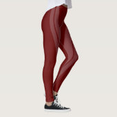 HAMbyWG - Compressie-Leggings - 2 Tone/Dark Red Leggings (Rechts)