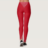 HAMbyWG - Compressie-Leggings - aardbei Leggings (Achterkant)