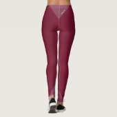 HAMbyWG - Compressie-Leggings - Frambozen Leggings (Achterkant)