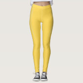 HAMbyWG - Compressie-Leggings - Geel Leggings (Voorkant)