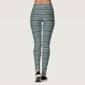 HAMbyWG - Compressie-Leggings - Hipster Blauwgroen Leggings (Achterkant)