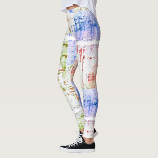 HAMbyWG  Compressie Leggings - Multi Distressed (Links)