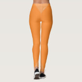 HAMbyWG - Compressie-Leggings - Oranje Leggings (Achterkant)