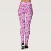HAMbyWG - Compressie-Leggings - Roze Camoflage Leggings (Achterkant)
