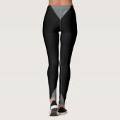 HAMbyWG - Compressie-Leggings - zwart en grijs Leggings (Achterkant)