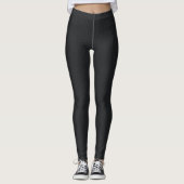 HAMbyWG - Compressie Leggings zwart/zwart Stripe (Voorkant)