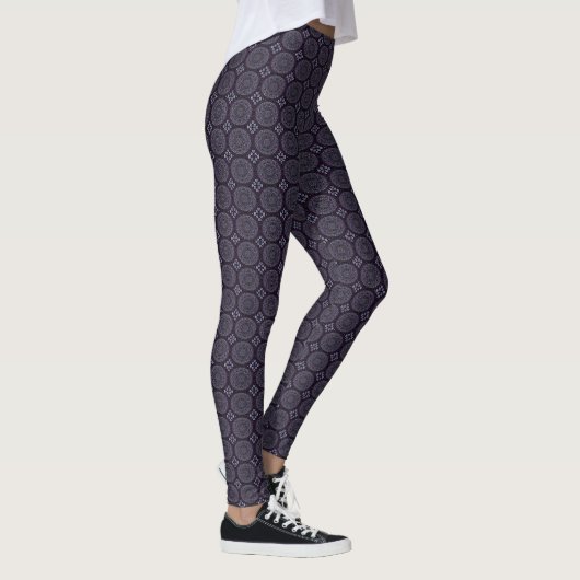 HAMbyWG - Compression Leggings - India Ink Paars (Rechts)