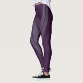 HAMbyWG - Compression Leggings - Plum 2 Tone (Links)