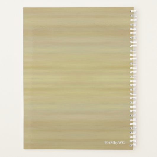 HAMbyWG - Dagelijkse fotoprinter - Papierwasmachin Planner (Achterkant)