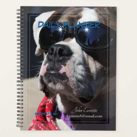 HAMbyWG - Dagelijkse planner - Hondenster (Voorkant)