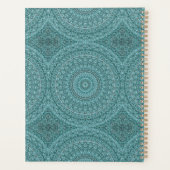 HAMbyWG - Dagelijkse Planner - Turkoois Mandala (Achterkant)