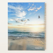 HAMbyWG - Dagelijkse planner - Zonnig strand (Achterkant)