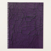 HAMbyWG - Daily Planner - Paarse Crackle (Voorkant)