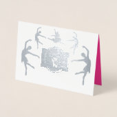 HAMbyWG - Dance Overweging gefeliciteerd Folie Kaarten (Voorkant)