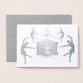 HAMbyWG - Dance Overweging gefeliciteerd Folie Kaarten (Voorkant met envelop)