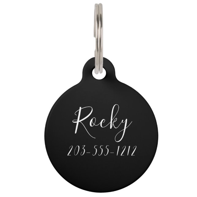 HAMbyWG - Dog Name Tag Huisdierpenning (Voorkant)