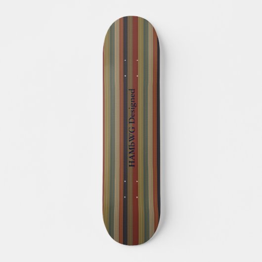 HAMbyWG Dsgn - Skateboard - Native American Colors (Voorkant)